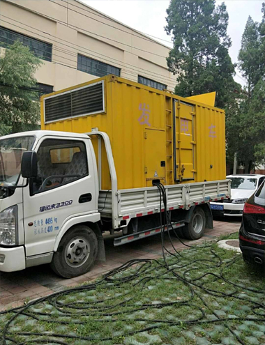 潜江发电车出租-柴油发电机组排烟系统设计要求及其考虑因素